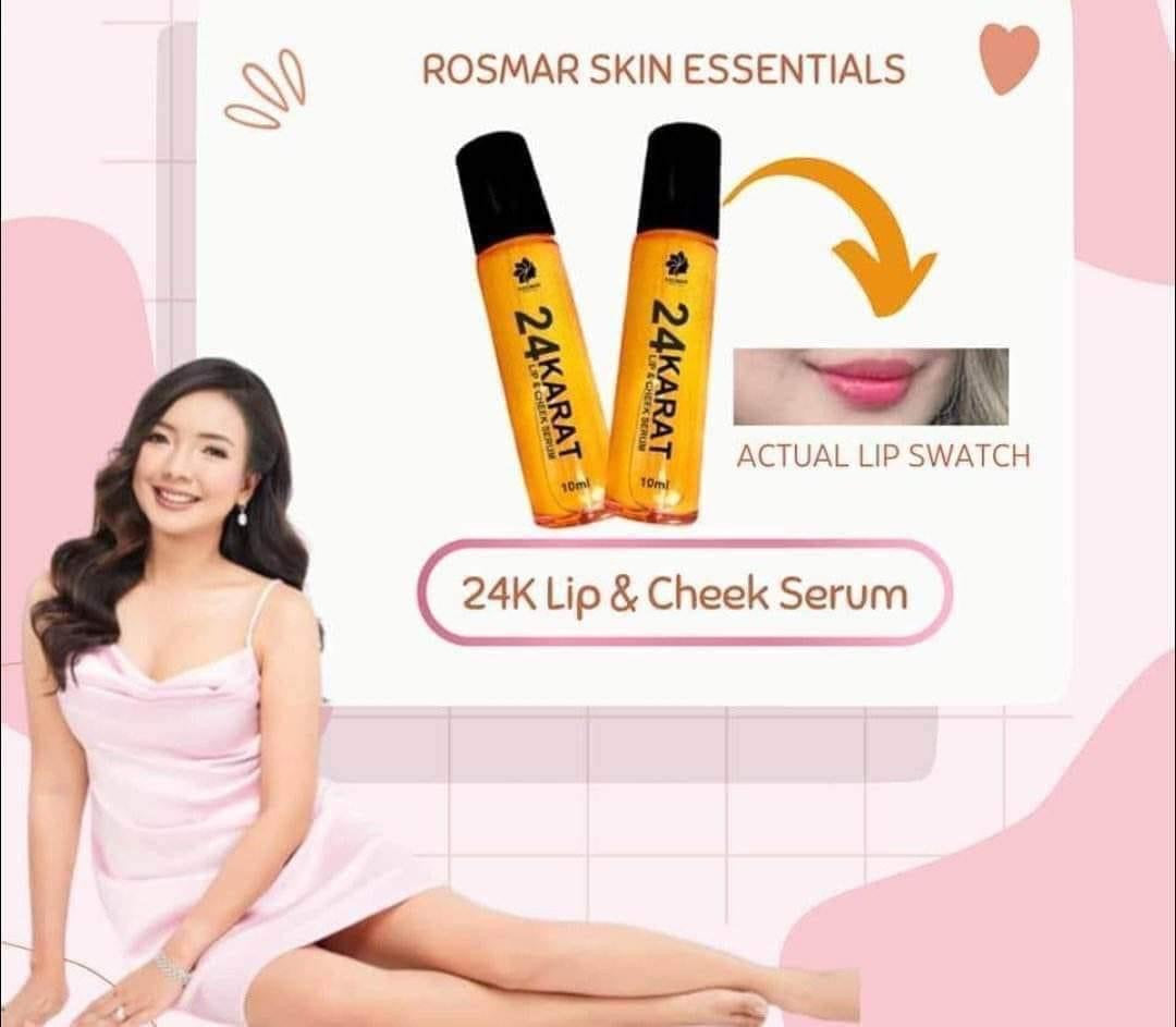 Rosmar 24 Karat Lip & Cheek Serum 10mL