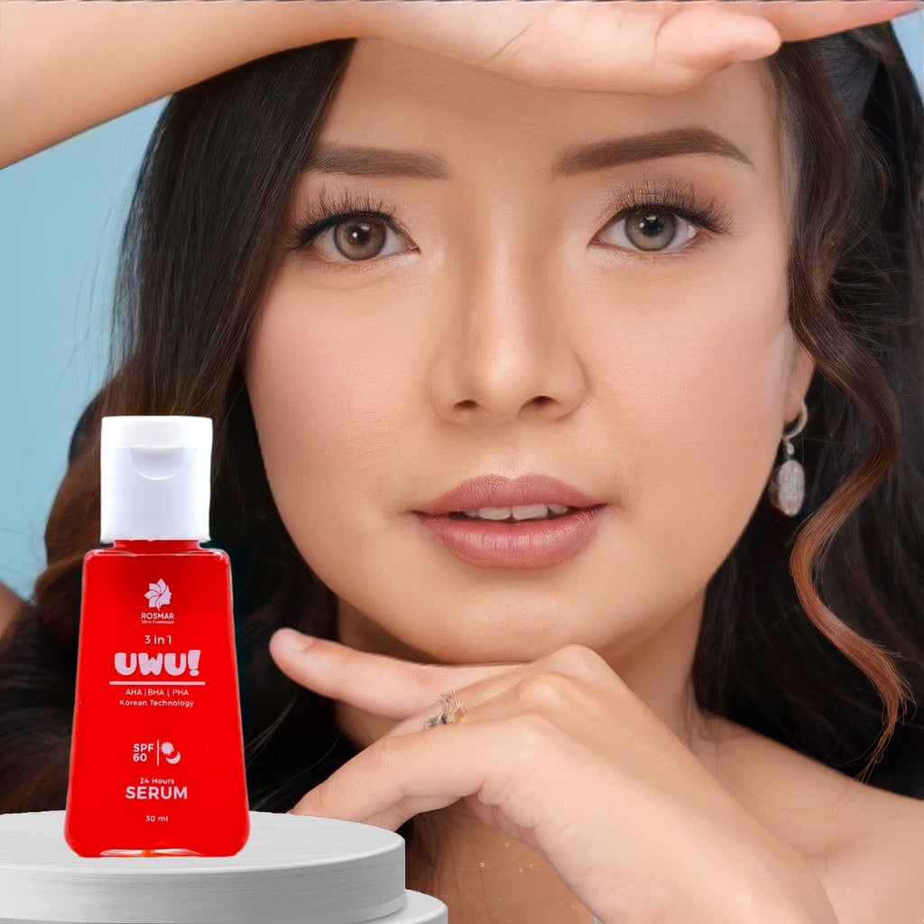 Rosmar 3in1 (AHA, BHA, PHA) UWU Serum SPF60 30mL