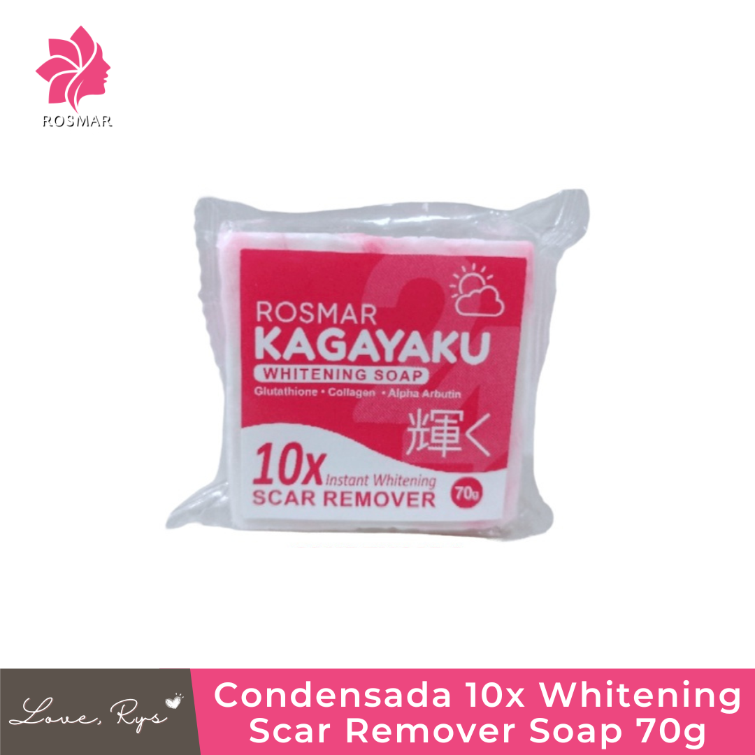 Rosmar Condensada 10x Whitening Scar Remover Soap 70g (NEW PACKAGING)