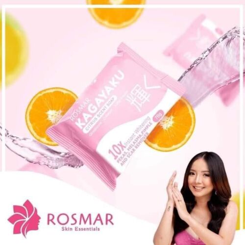 Rosmar Kagayaku Citrus Scent 10x Whitening Soap 70g