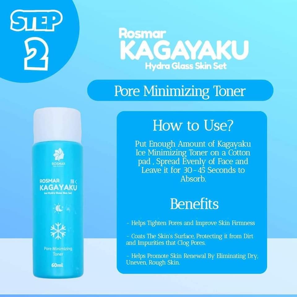 Rosmar Kagayaku (6 in 1) Hydra Glass Skin Set (New Packaging)