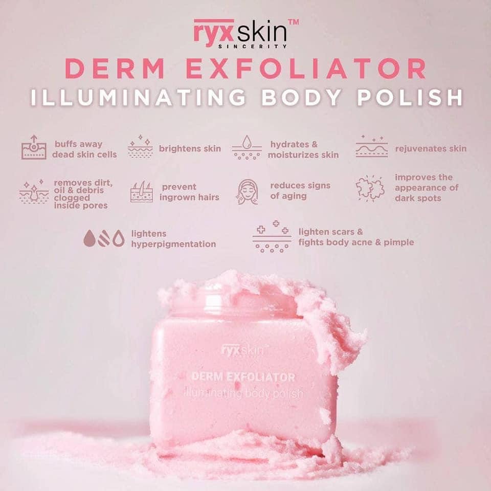 RyxSkin Derm Exfoliator Illuminating Body Polish 370g