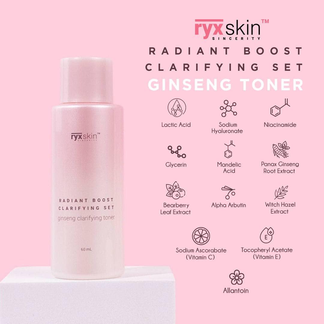 RyxSkin Radiant Boost Clarifying Set