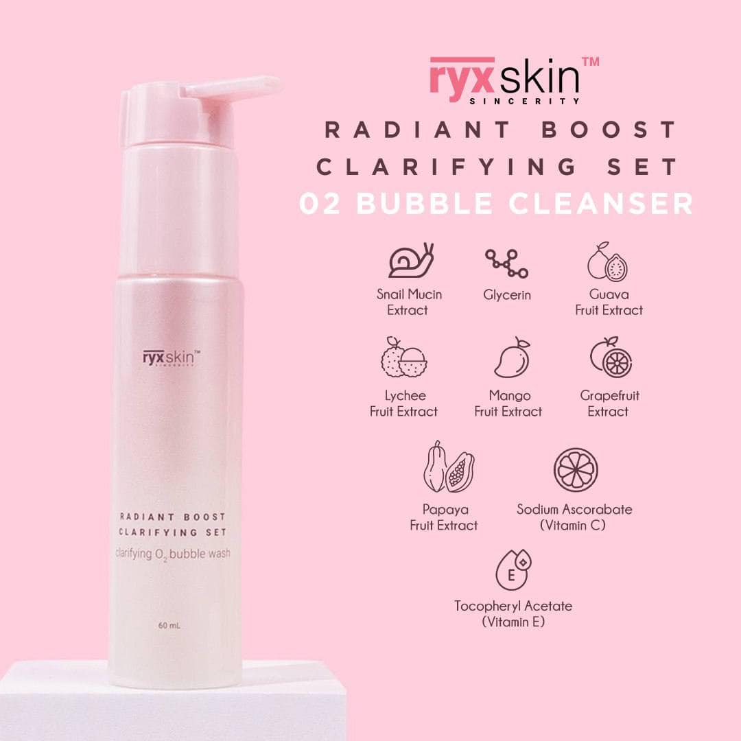 RyxSkin Radiant Boost Clarifying Set