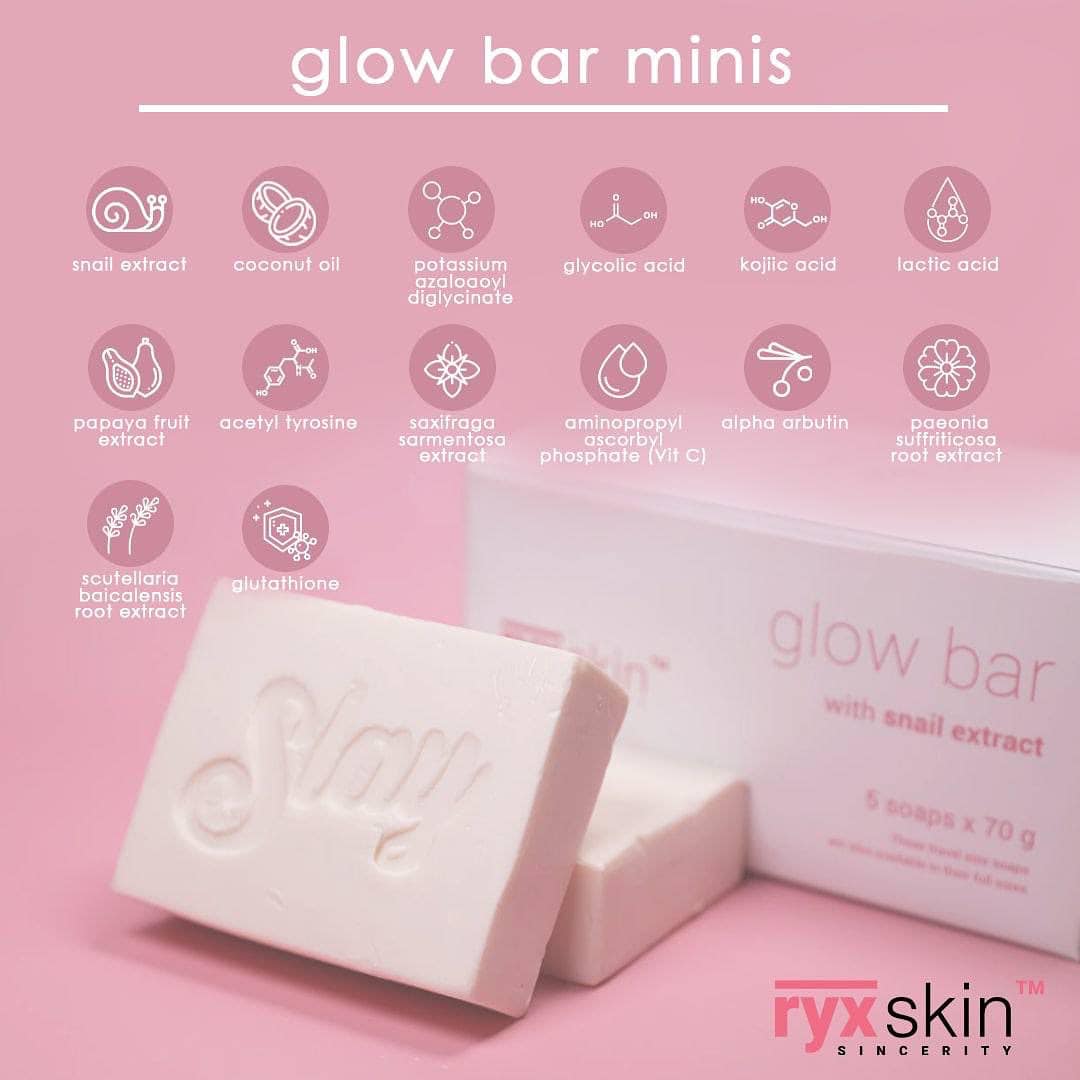 RyxSkin Sincerity Glow Bar Mini with Snail Extract 70g