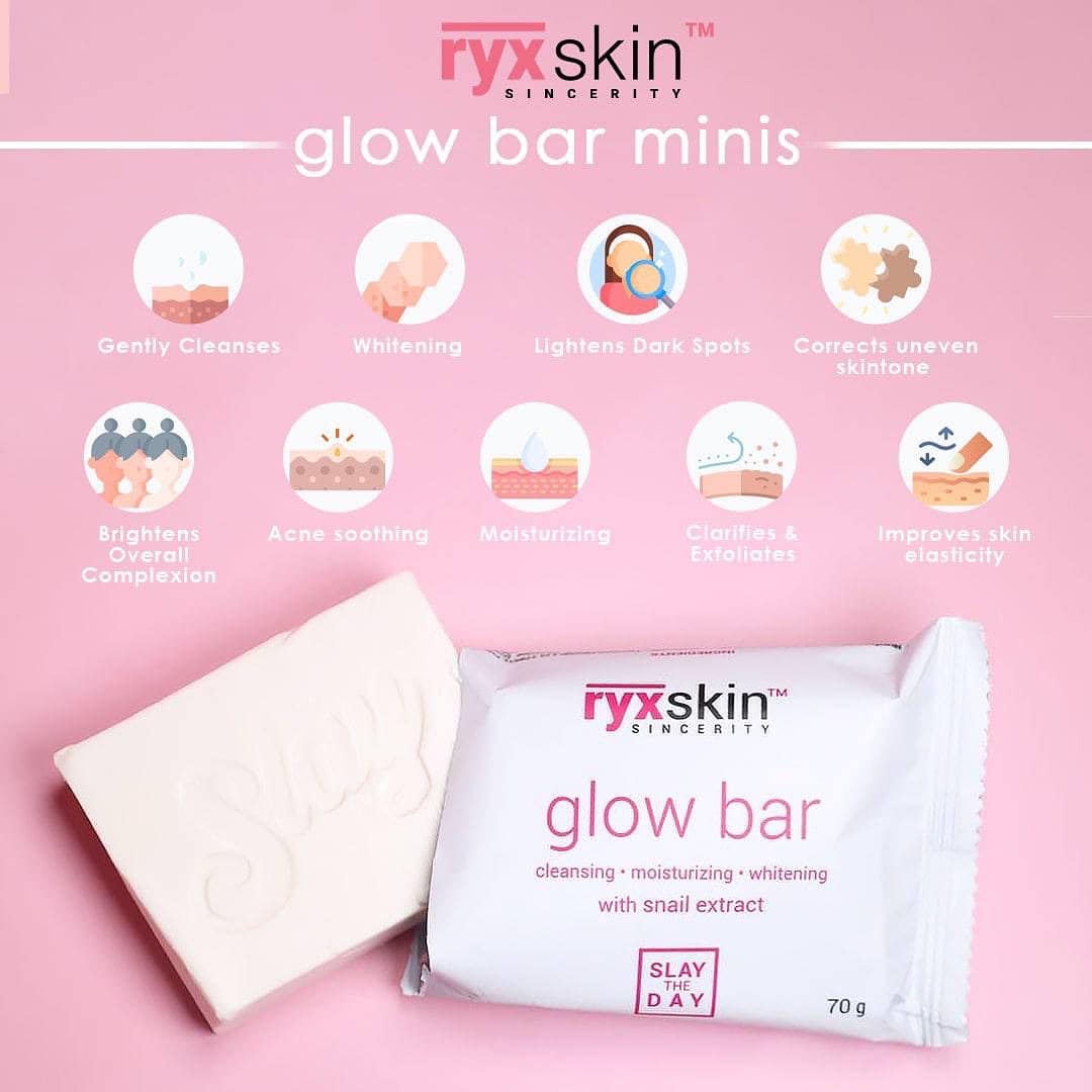 RyxSkin Sincerity Glow Bar Mini with Snail Extract 70g