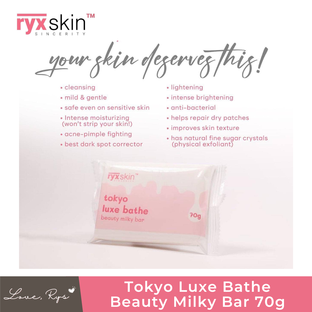 RyxSkin Sincerity Tokyo Luxe Bathe Beauty Milky Bar 70g