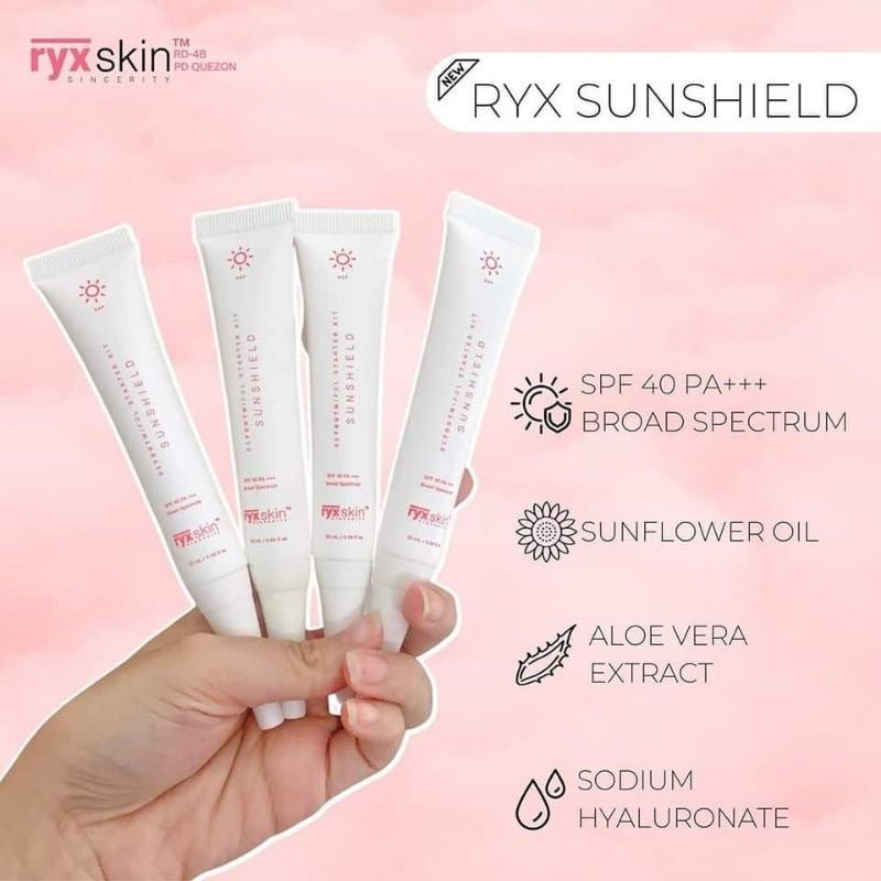 RyxSkin Sunshield SPF40 PA+++ Broad Spectrum