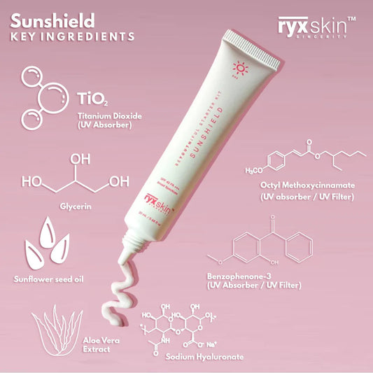 RyxSkin Sunshield SPF40 PA+++ Broad Spectrum