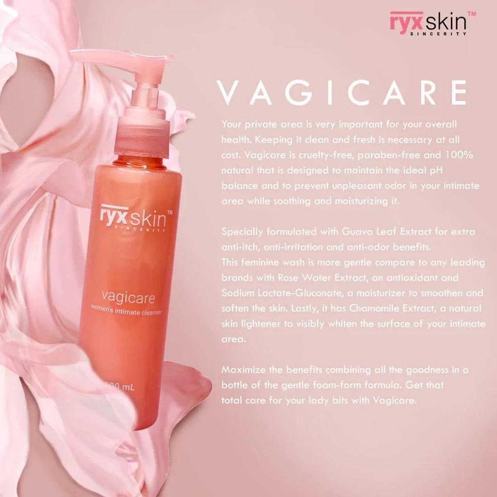 RyxSkin Vagicare Intimate Cleanser 100mL