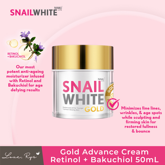 SNAILWHITE Gold Advance Cream Retinol + Bakuchiol 50mL