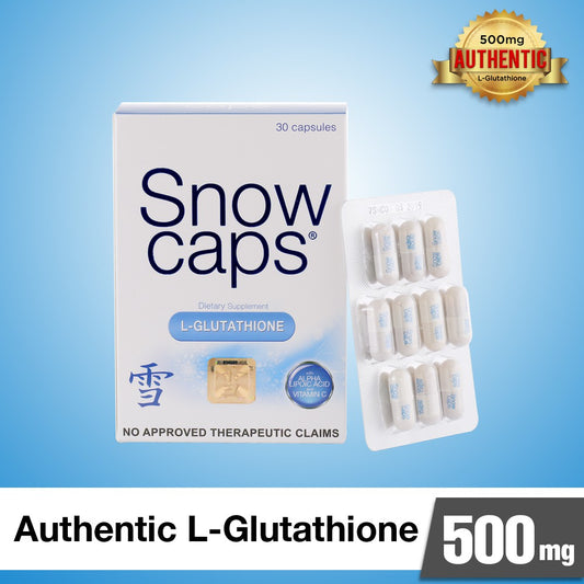 Snow Caps L- Glutathione Capsules (30s)