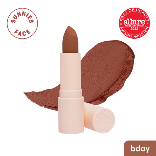 Sunnies Face Fluffmatte - Weightless Modern Matte Lipstick (Bday)