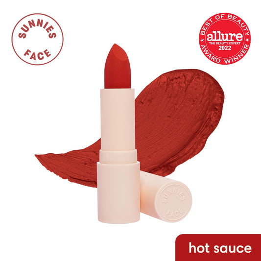 Sunnies Face Fluffmatte - Weightless Modern Matte Lipstick (Hot Sauce)