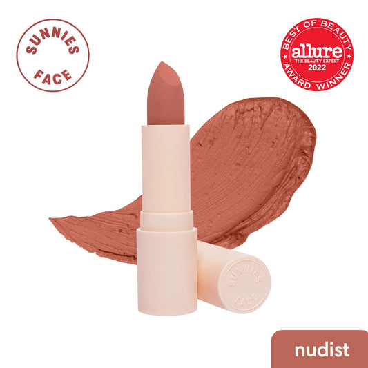 Sunnies Face Fluffmatte - Weightless Modern Matte Lipstick (Nudist)