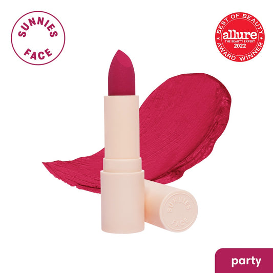 Sunnies Face Fluffmatte - Weightless Modern Matte Lipstick (Party)