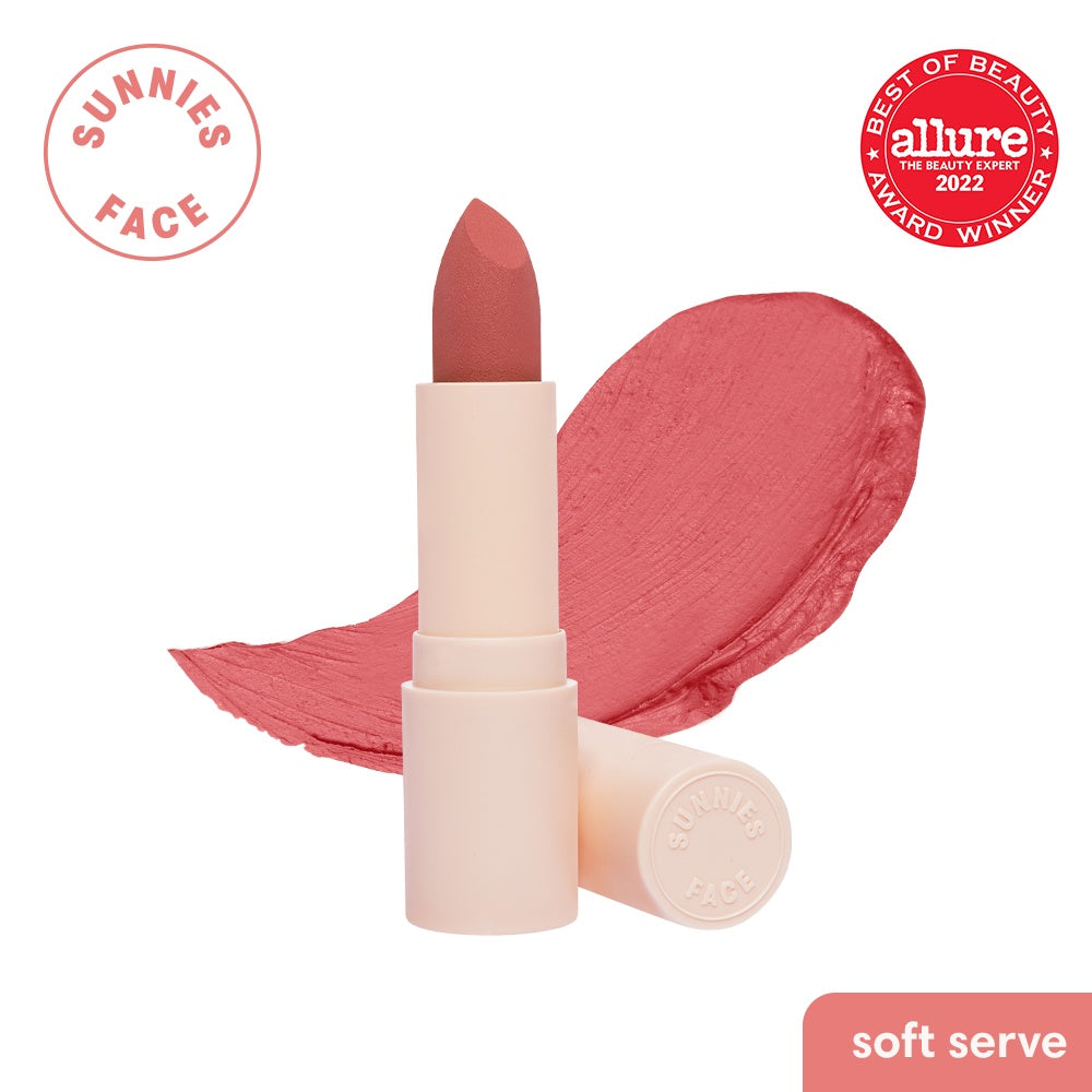 Sunnies Face Fluffmatte - Weightless Modern Matte Lipstick (Soft Serve)