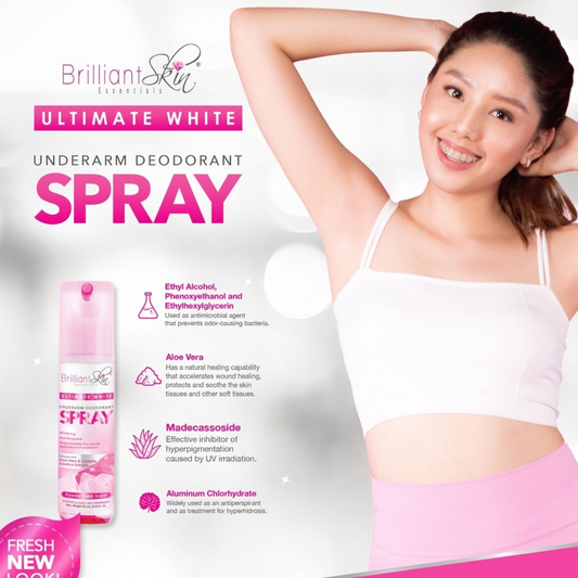 Brilliant Skin Ultimate White Underarm Deo Spray 60 mL