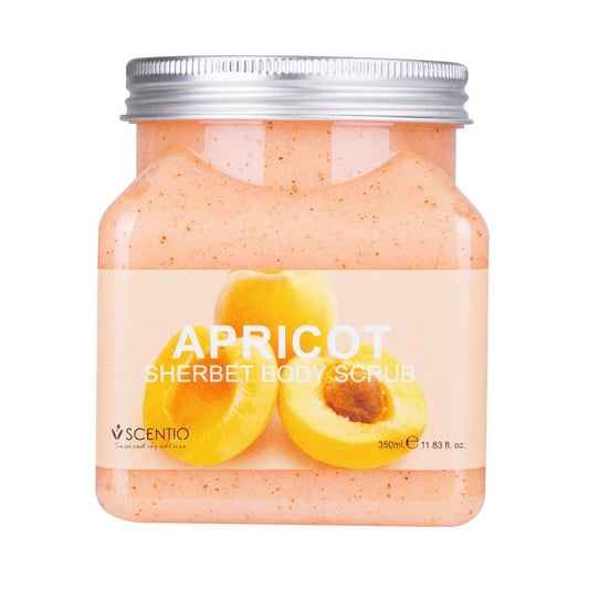 Scentio Apricot Sherbet Body Scrub (Anti-Aging) 350mL