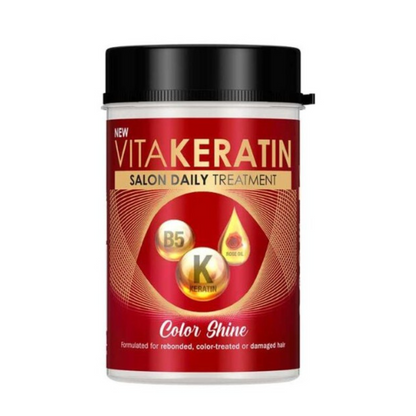 VitaKeratin Salon Daily Treatment Tub 650mL color shine