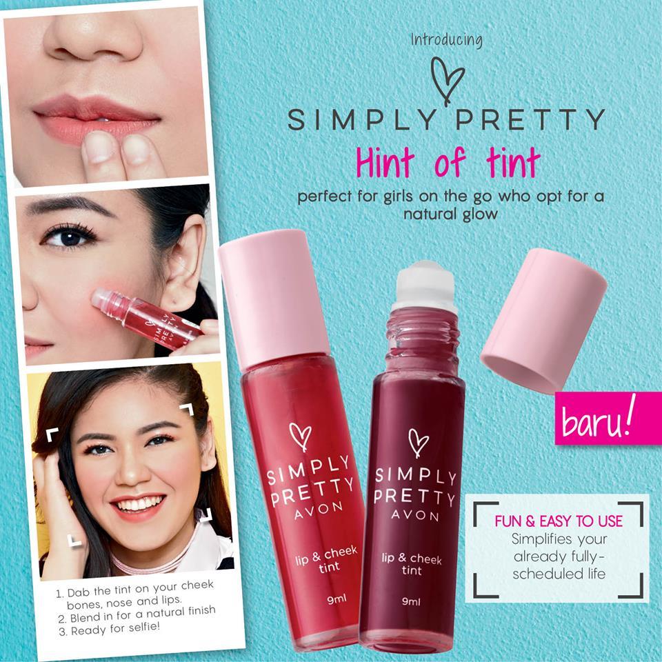 Avon Simply Pretty Lip And Cheek Tint 9mL