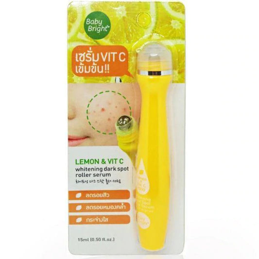 Baby Bright Lemon and Vitamin C Whitening Dark Spot Roller Serum 15mL
