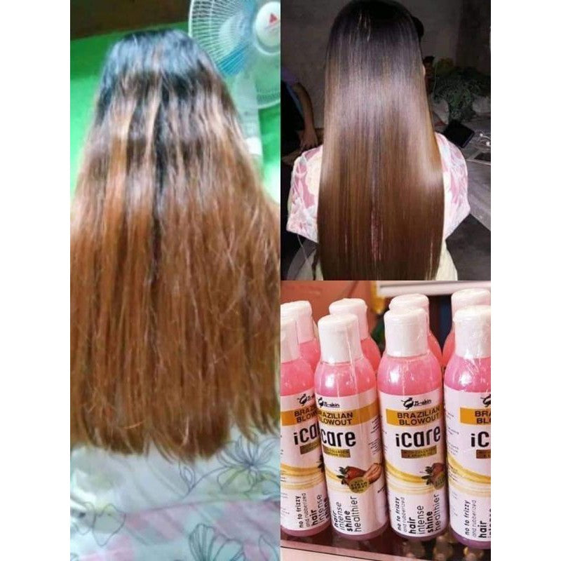 iCare Brazilian Blowout Collagen & Argan Oil Hair Treatment 100mL