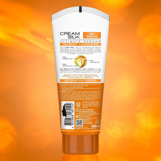 Cream Silk Ultimate Reborn Dry Rescue Tri-Oleo Conditioner 180mL