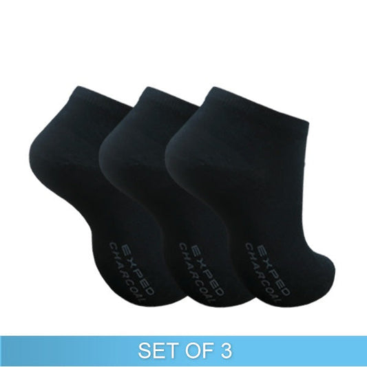 Exped Ladies Casual Cotton Charcoal Foot Socks