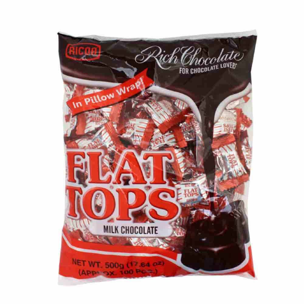 Flat Tops Milk Chocolate 100s