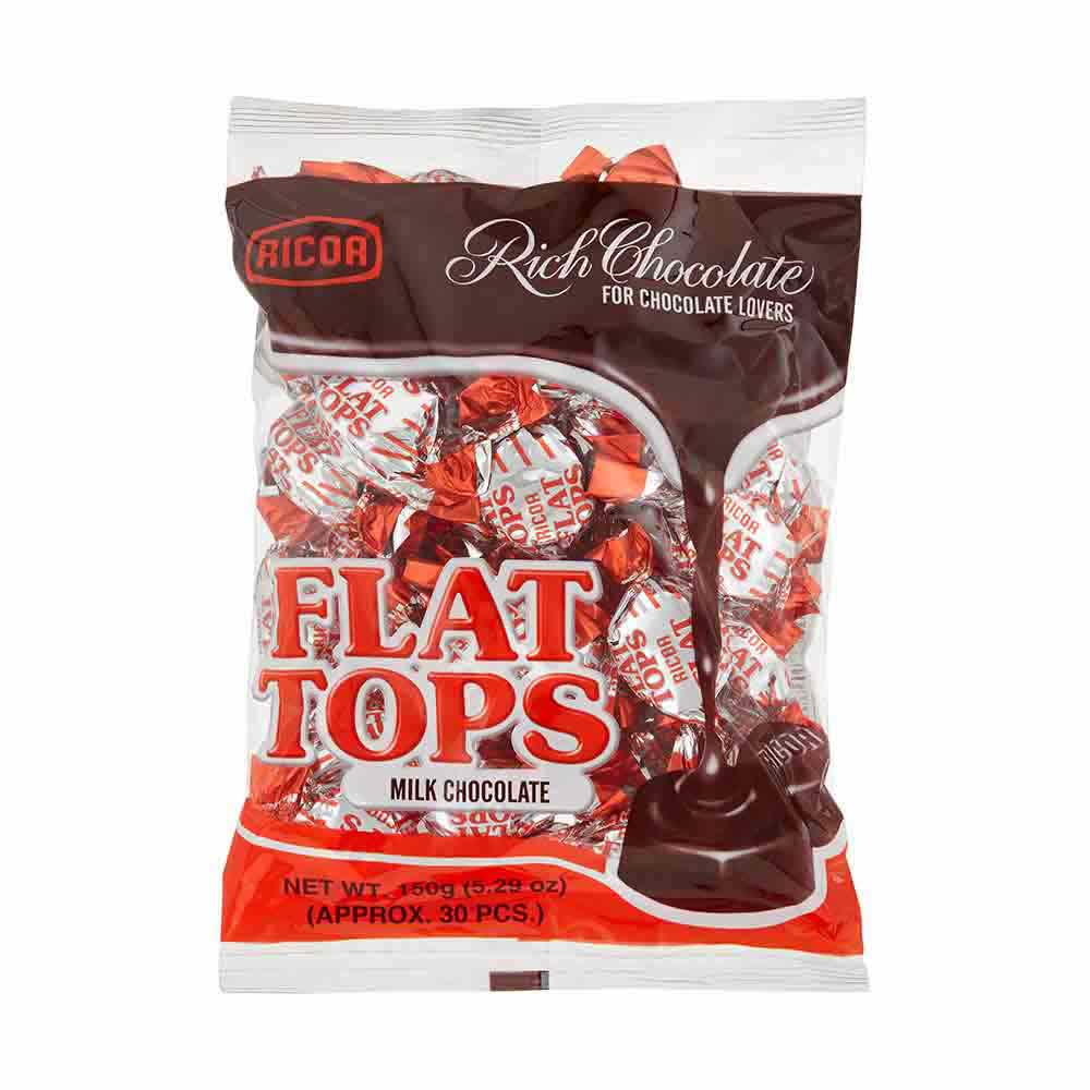 Flat Tops Milk Chocolate 30s