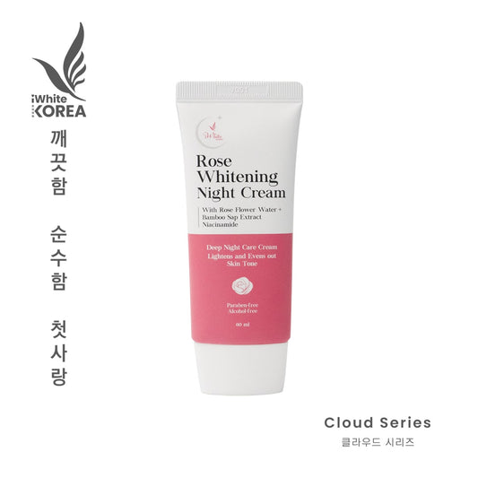 iWhite Korea Rose Whitening Night Cream 60mL