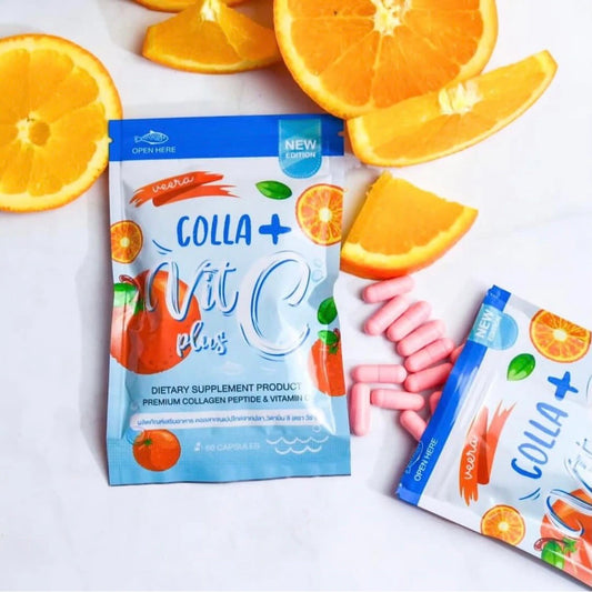 Veera Colla Vit C Plus Premium Collagen & Vitamin C - 60 Capsules