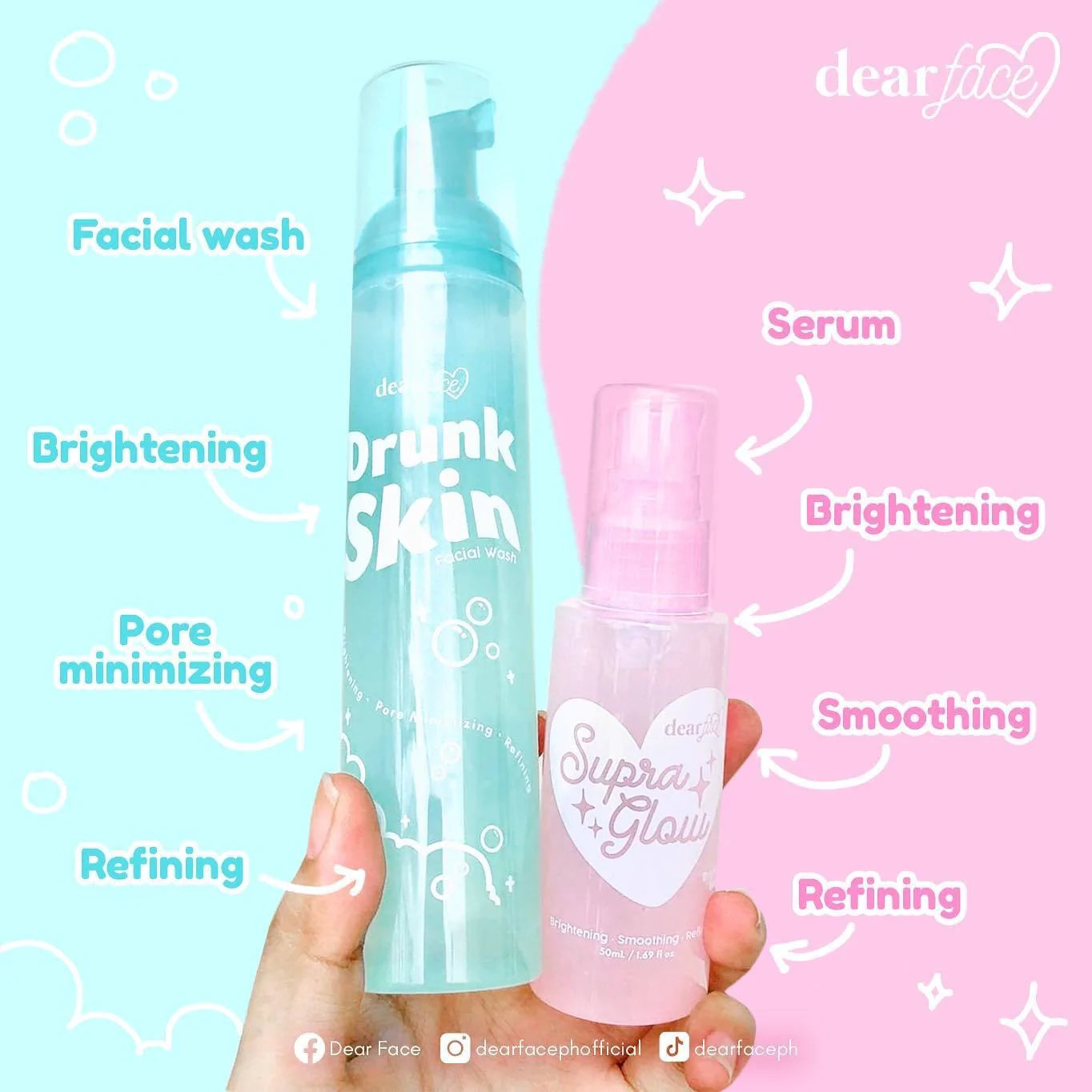 Dear Face Supra Glow Brightening Serum 50mL