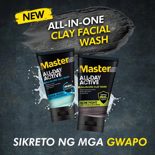 Master All-Day Active Clay Wash