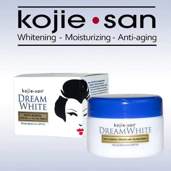 Kojie San Dreamwhite Anti-Aging Cream w/ Sunscreen SPF30 30g