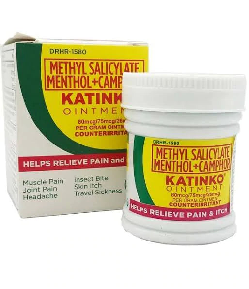 Katinko Camphor + Menthol + Methyl Salicylate Ointment 