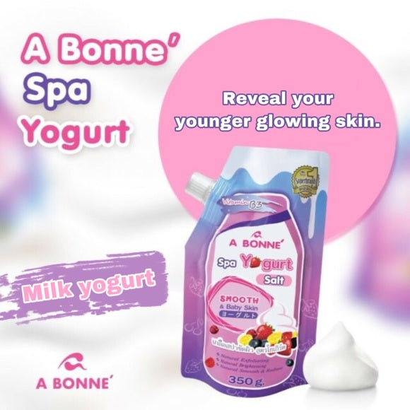 A Bonne Spa Yogurt Salt Smooth & Baby Skin 350g