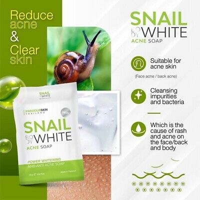 Snail Body White Power Whitening & Anti Acne Soap
