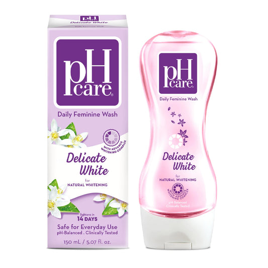 pH Care Feminine Wash Delicate White - 150mL or 250mL